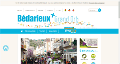 Desktop Screenshot of bedarieux.fr