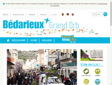Tablet Screenshot of bedarieux.fr
